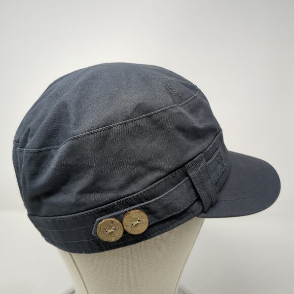 Honolua Wahine Aloha Cadet Army Cap Gray One Size Stretchable Embroidered - Picture 5 of 9